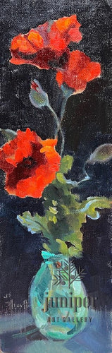 (Unframed) Poppy Red by Donna Shortt
