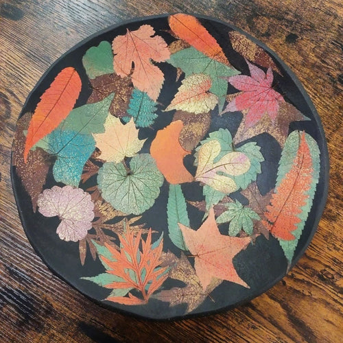 Leaf Bowl (round, Multi-Colors) by Stephen Day