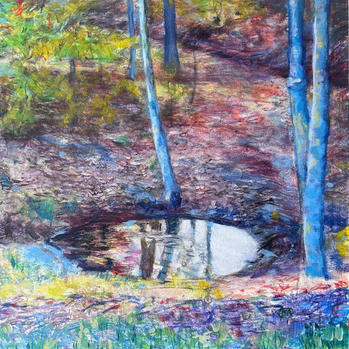 Secret Pond by Dawn Adams
