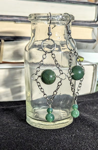 Amaranth's Eye Earrings by Vivian Eleven