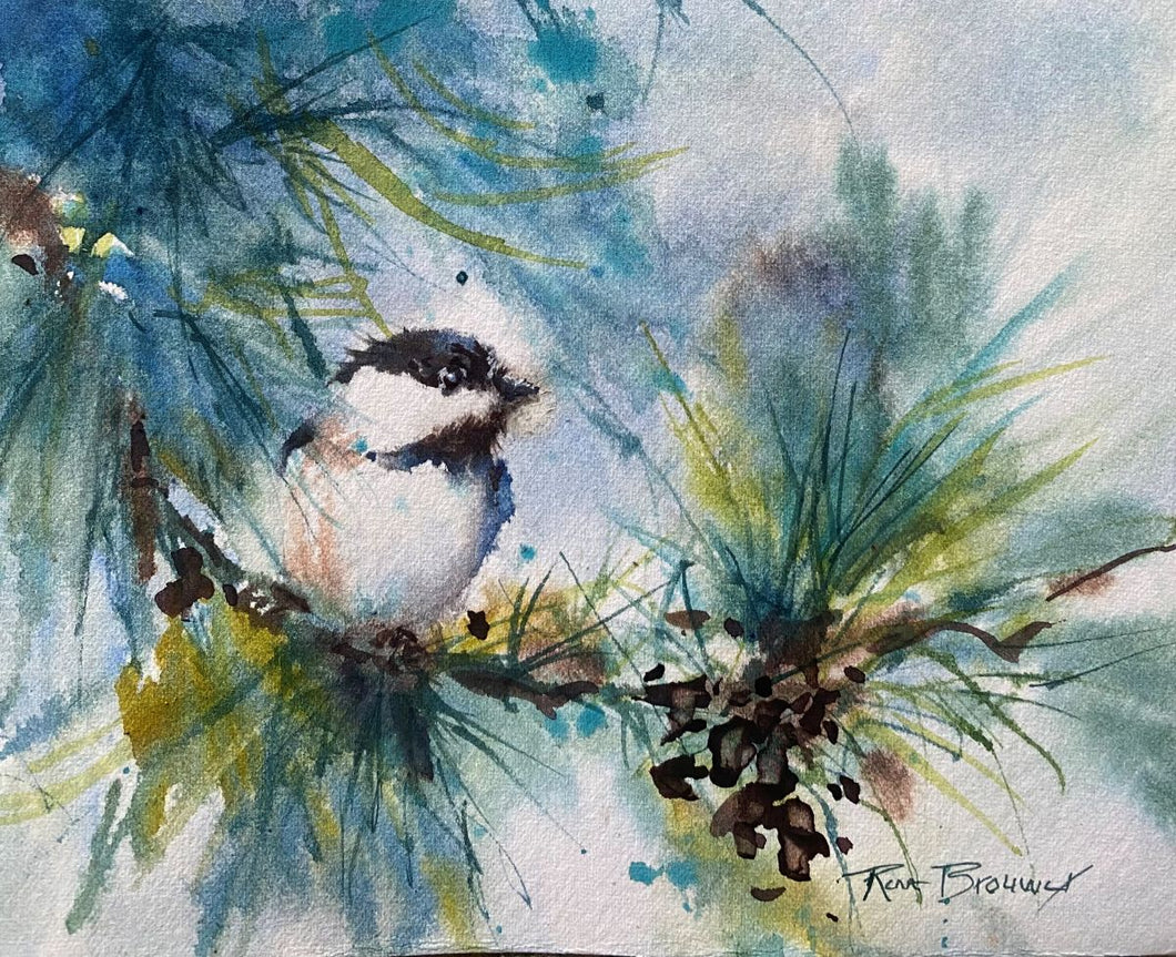 Chickadee by Rena Brouwer