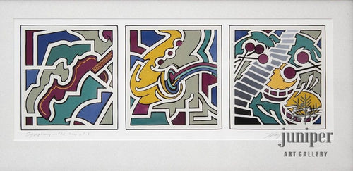 (Matted) Symphony in Key of V by James B Campbell