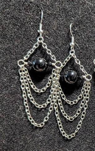 Cassandra's Chains Earrings by Vivian Eleven