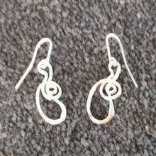 Sterling silver earrings by  Lee Cohn