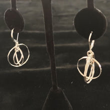 Sterling silver earrings by Lee Cohn