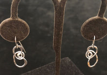 Sterling silver earrings by Lee Cohn