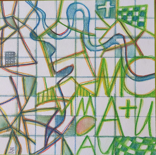 8x8 Art #1 by Marc Cornett