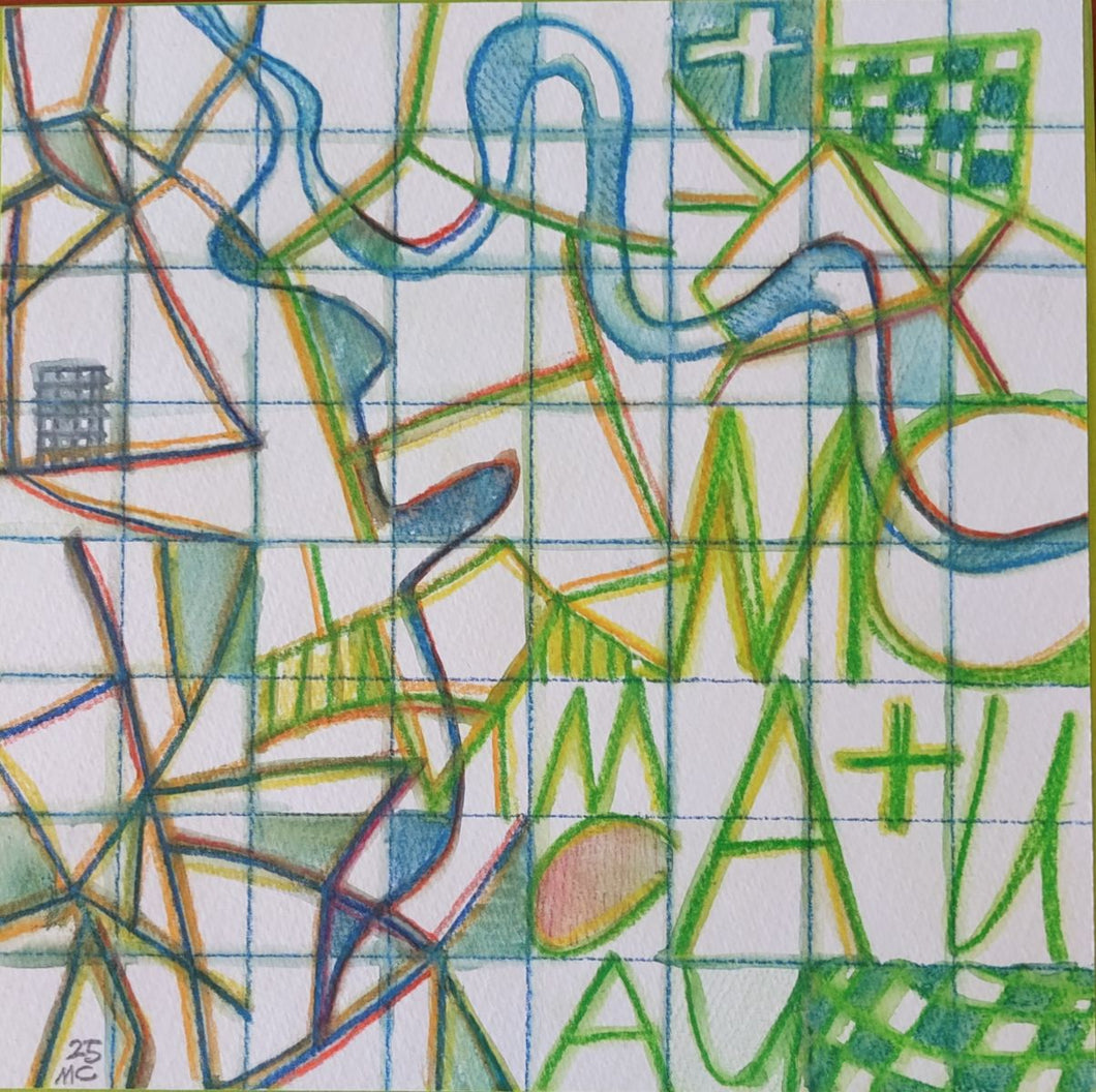 8x8 Art #1 by Marc Cornett