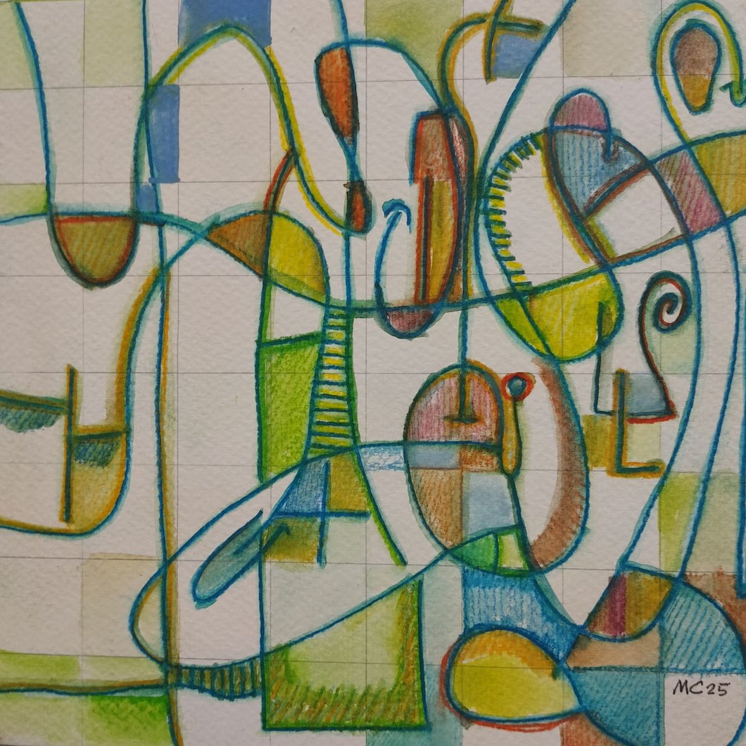 8x8 Art #2 by Marc Cornett