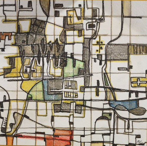 8x8 Art #3 by Marc Cornett