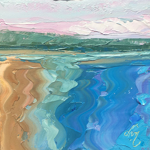 Mini Shoreline #47 by Diane an Noord