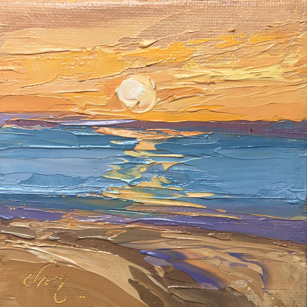 Mini Sunset #68 by Diane an Noord