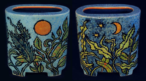 Day/Night Vase by Keith J. Hampton