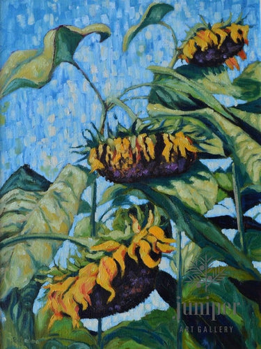 Sunlight Sunflowers by Grace (Butedma) Gonso