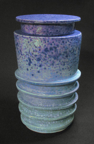 Art Deco Jar with Lid by Keith J. Hampton