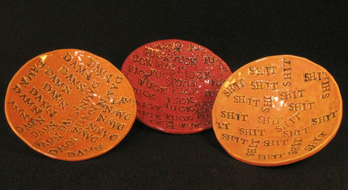 Colorful Language Bowls by Keith J. Hampton (Set)