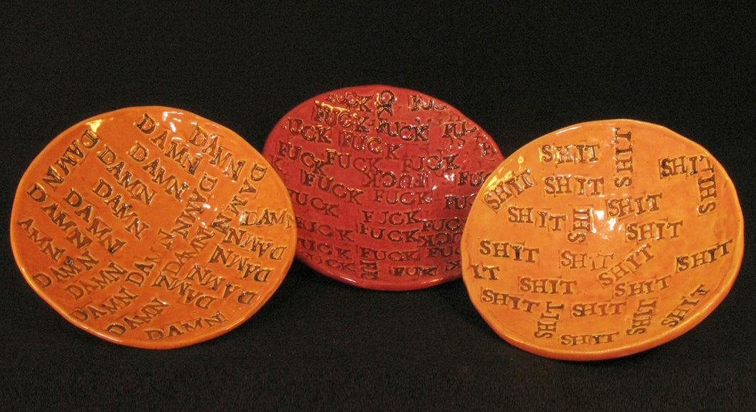 Colorful Language Bowls by Keith J. Hampton (Set)