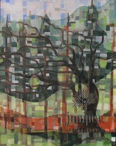 Cubist Dogwood Tree by Keith J. Hampton