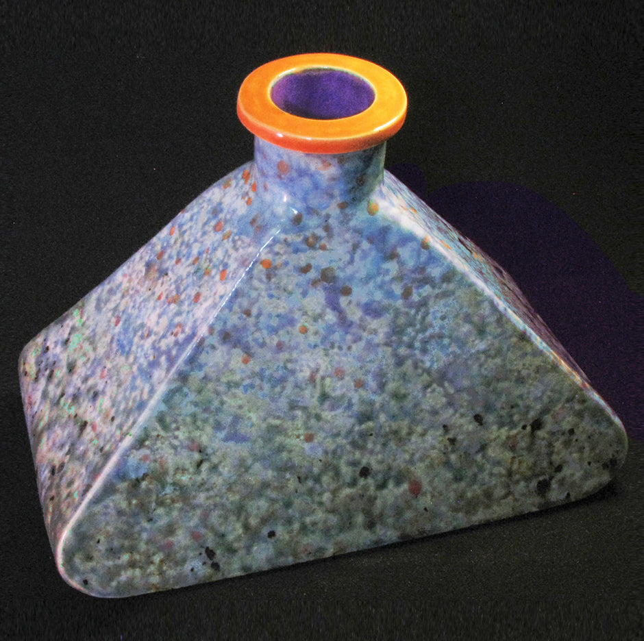 Pyramid Vase by Keith J. Hampton