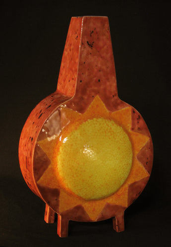 Sun Burst Vase by Keith J. Hampton