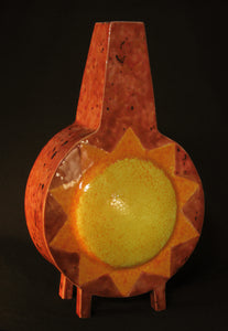 Sun Burst Vase by Keith J. Hampton