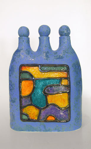 Three Neck Vase by Keith J. Hampton