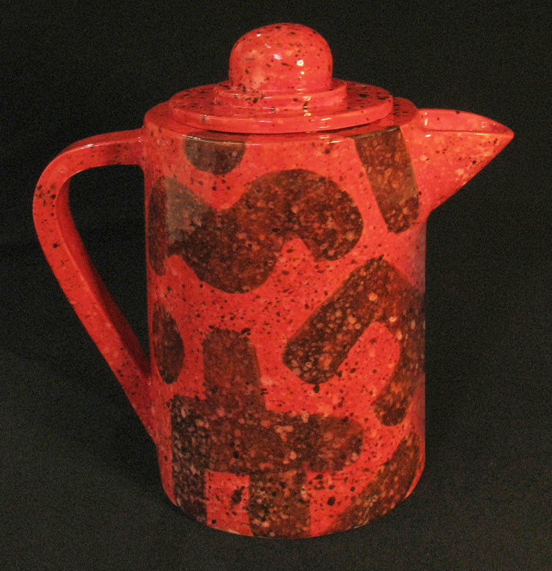 Tribal Coffee Pot by Keith J. Hampton