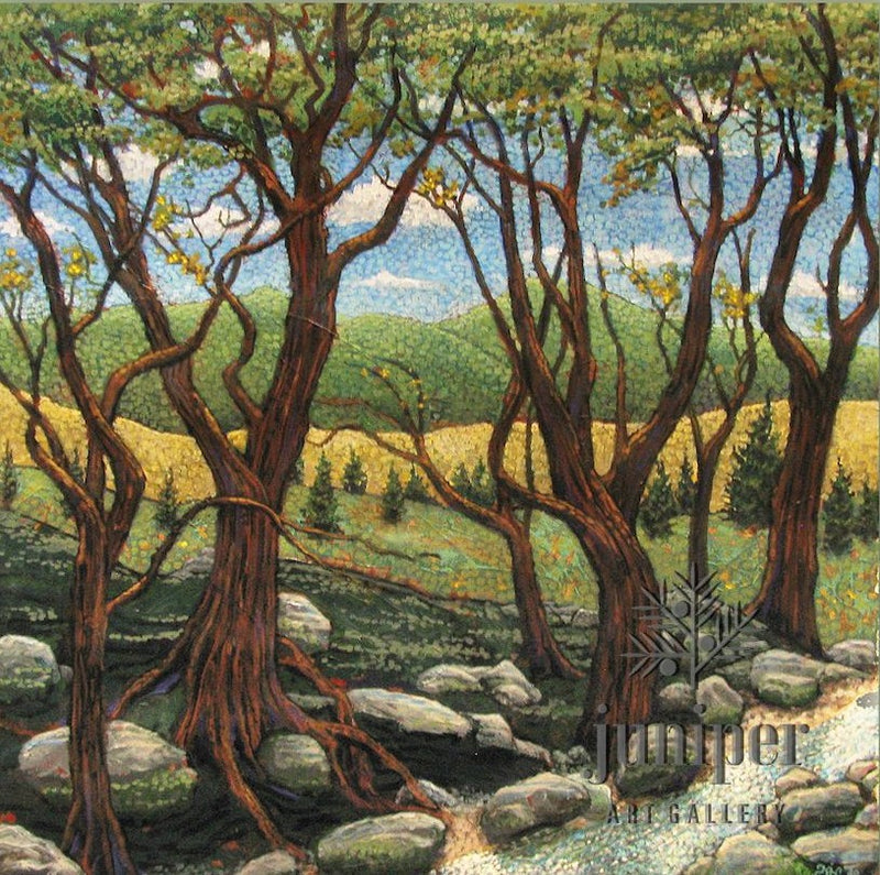 Witch Hazel Trees (Redux) by Keith J. Hampton – Juniper Art Gallery