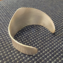 Brushed Sterling Silver Cuff Bracelet #1 by Dena Hawes