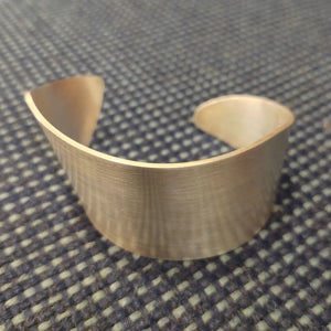 Brushed Sterling Silver Cuff Bracelet #2 by Dena Hawes
