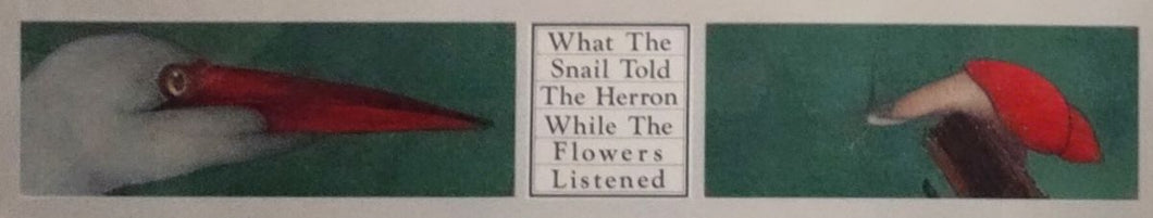 What the Snail Told the Heron by Daniel Hawkins