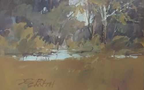 (Unframed) JS26-04 original acrylic by Jerry Smith