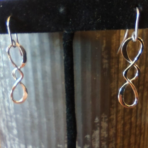 Sterling silver earrings by Lee Cohn