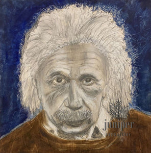 Albert Einstein by Kurt Larsen