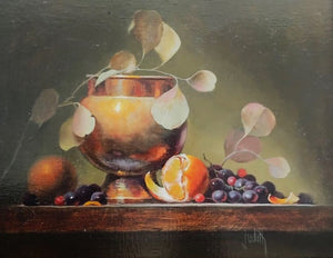 Still Life with Clementine by Judith S. Lewis