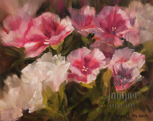 Satin Flowers by Pamela C. Newell