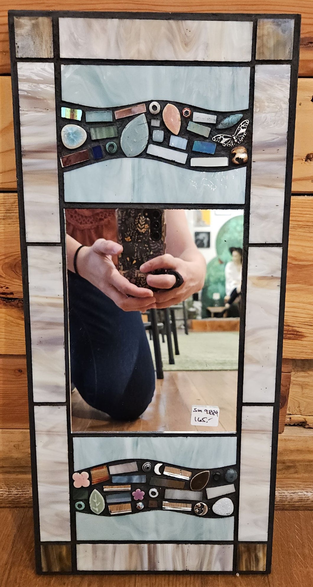 Stained Glass Mirror by Ron Schuster #11