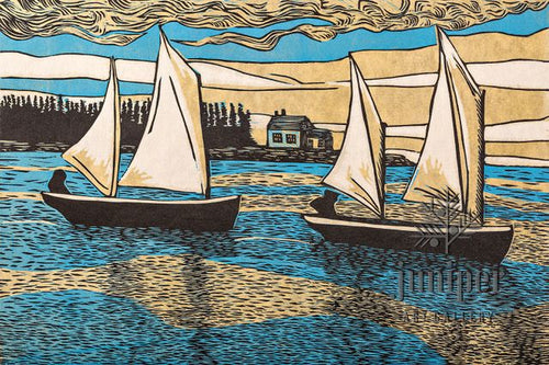Reproduction-Leaving Mackerel Cove by M. Rees