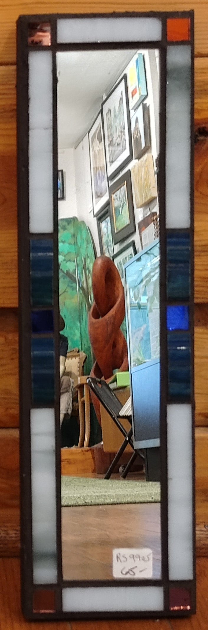 Stained Glass Mirror by Ron Schuster #05