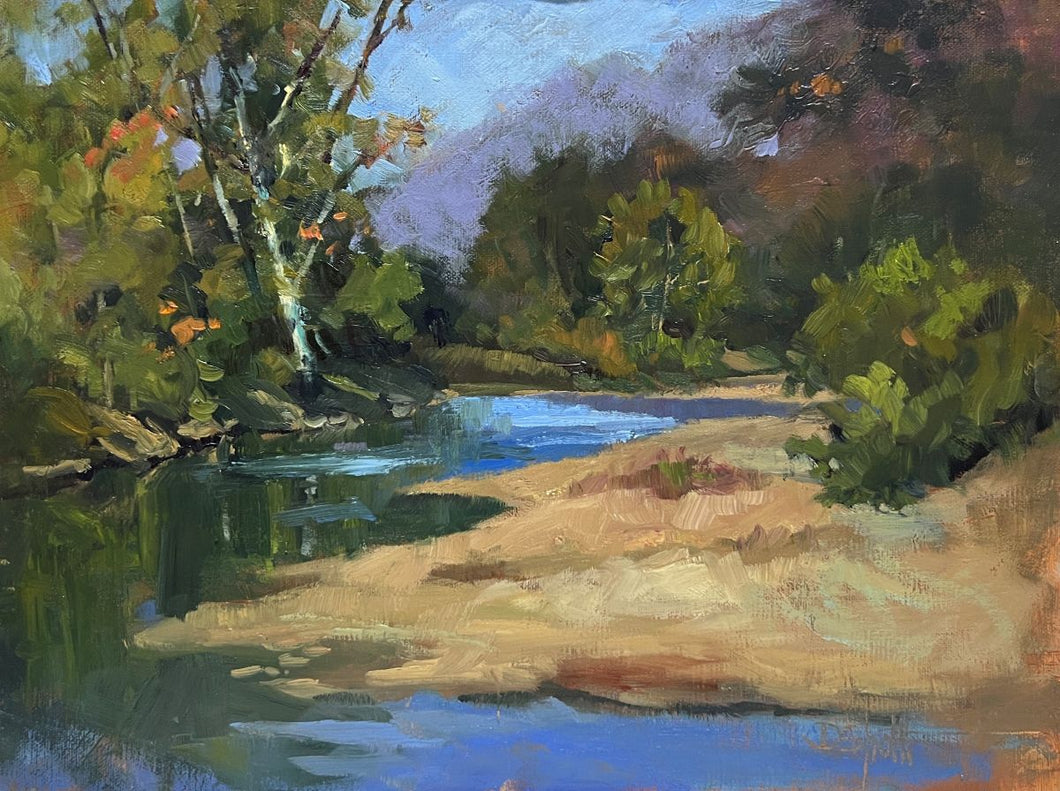 (Unframed) Judging the Turns by Donna Shortt