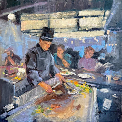 Hibachi Birthday by Donna Shortt