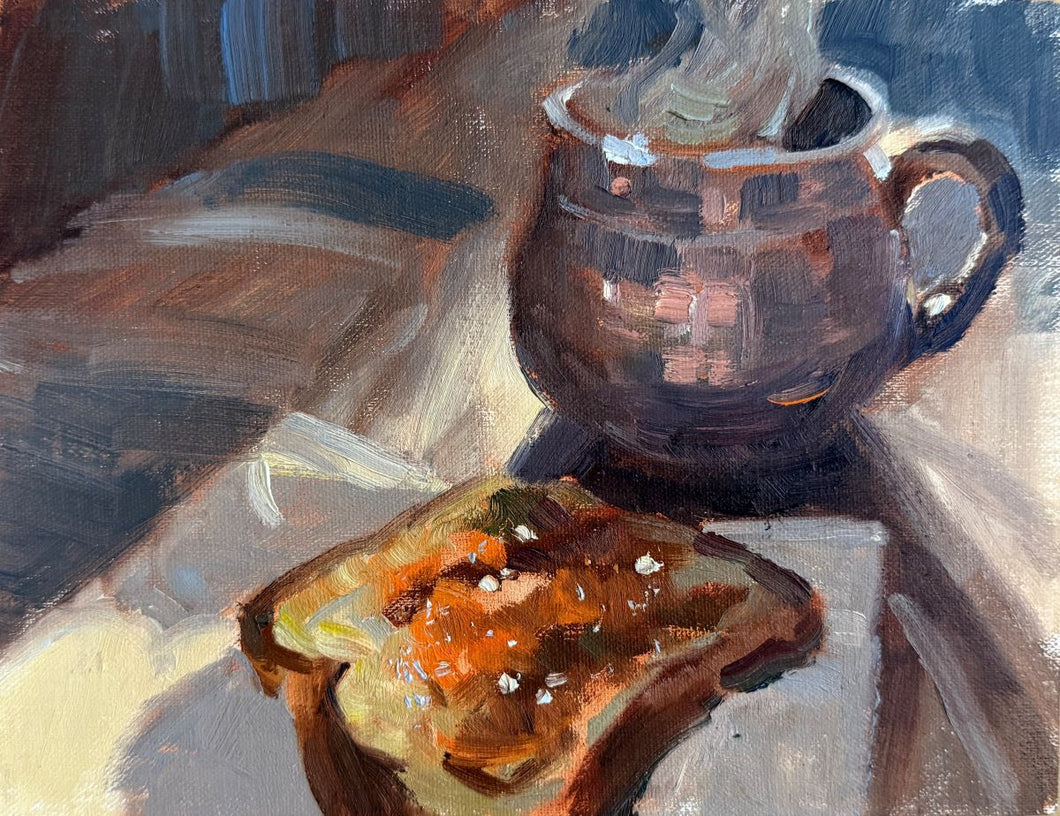 (Unframed) Morning Toast by Donna Shortt