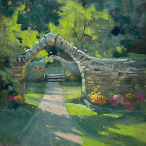 (Unframed) Stone Arch by Donna Shortt