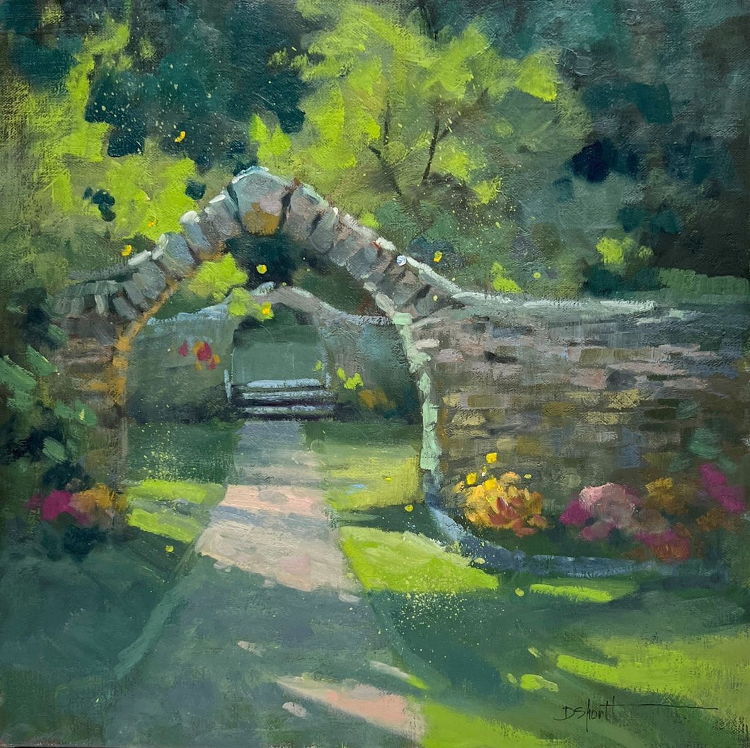 (Unframed) Stone Arch by Donna Shortt