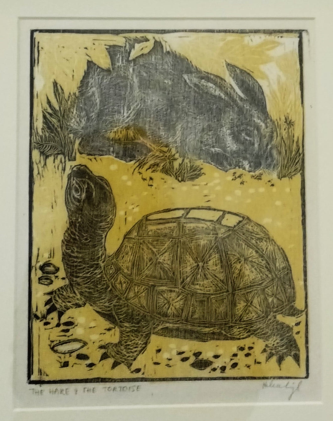 The Hare & the Tortoise by Helen Siegl