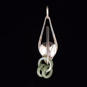 Sterling silver pendant by Tim Terry
