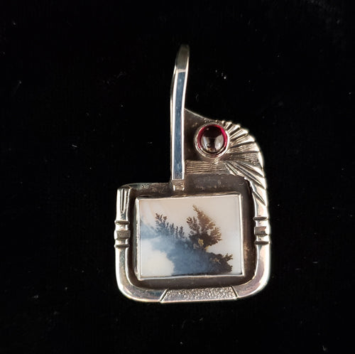 Sterling silver pendant by Tim Terry