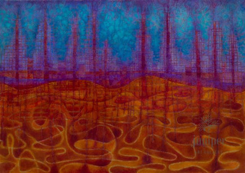 Corporate Oil is a signed reproduction from the original painting by David J Emerson Young.