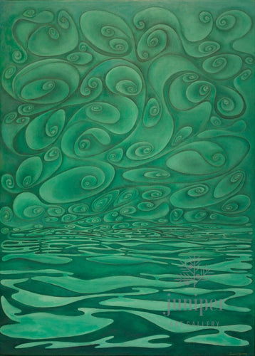 Evaporation is a signed reproduction from the original painting by David J Emerson Young.