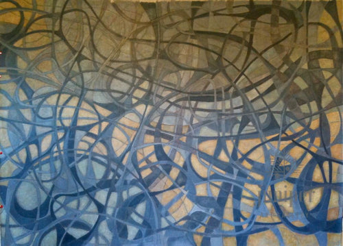Highway Nation is a signed reproduction from the original painting by David J Emerson Young. 